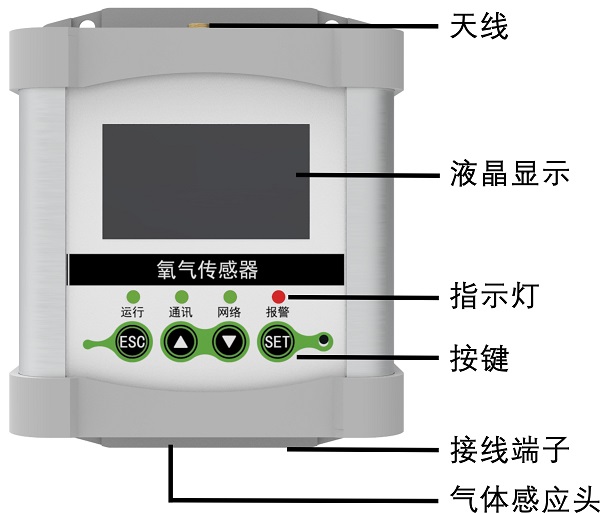 氧气传感器显示图