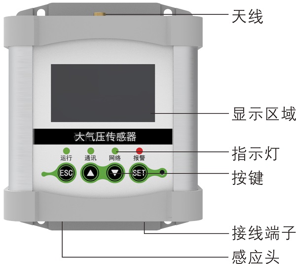 大气压传感器显示与参数设置图片