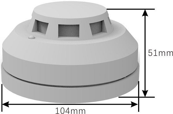光电烟感探测器外形图片